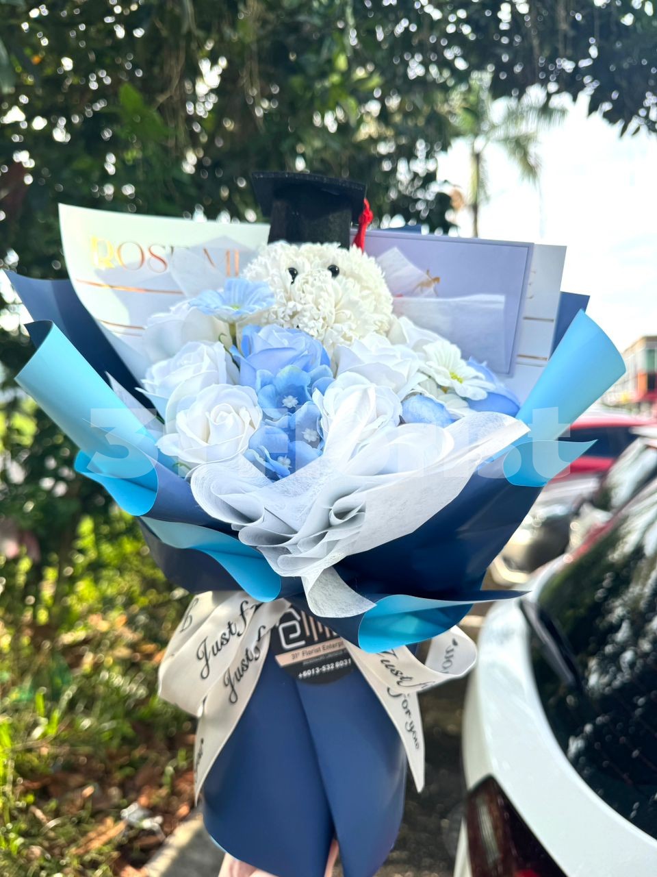香皂毕业花束